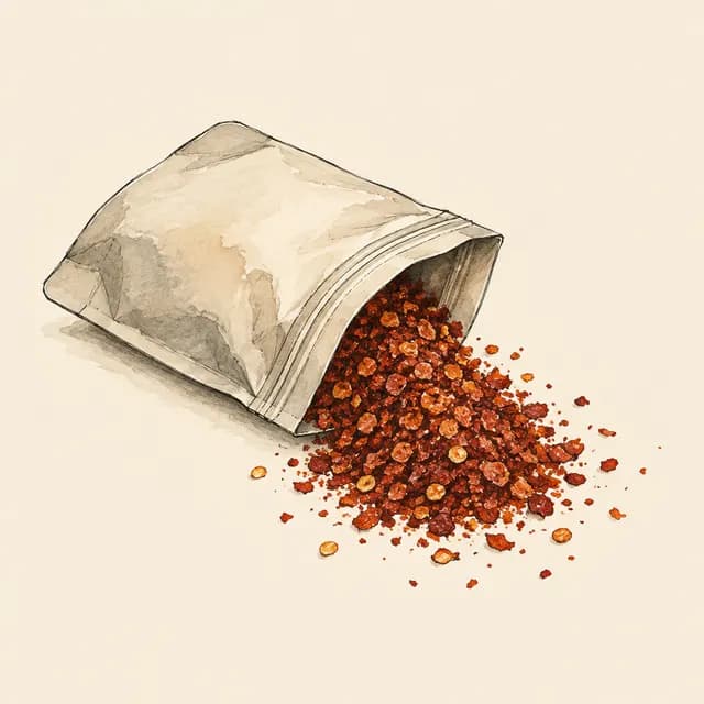 Illustration of Edi Gourmet Aleppo Pepper Flakes
