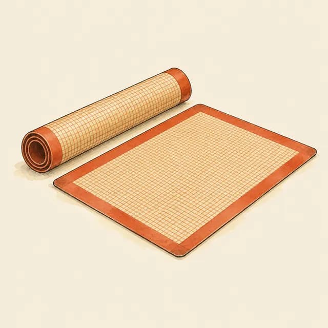 Illustration of Amazon Basics Silicone Baking Mats, 2-pack