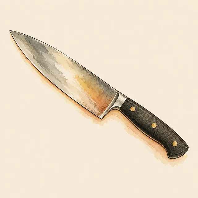 Illustration of Victorinox Fibrox Pro 8-inch Chef's Knife