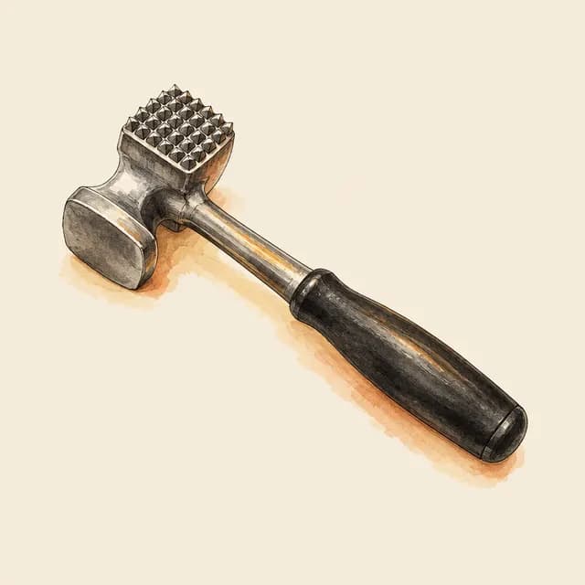 Illustration of OXO Good Grips Meat Tenderizer
