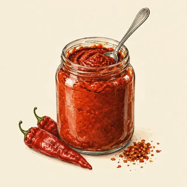 Illustration of Ipek Turkish Sweet Red Pepper Paste