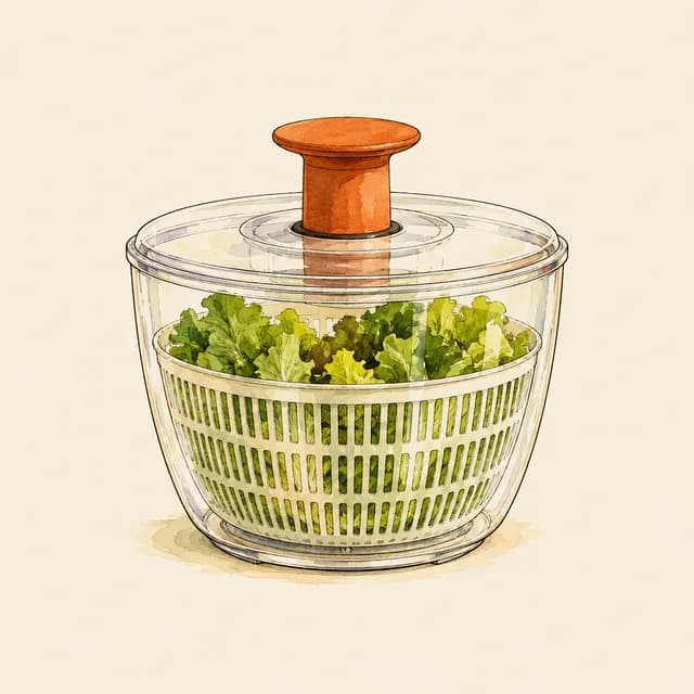 Illustration of Cuisinart Salad Spinner
