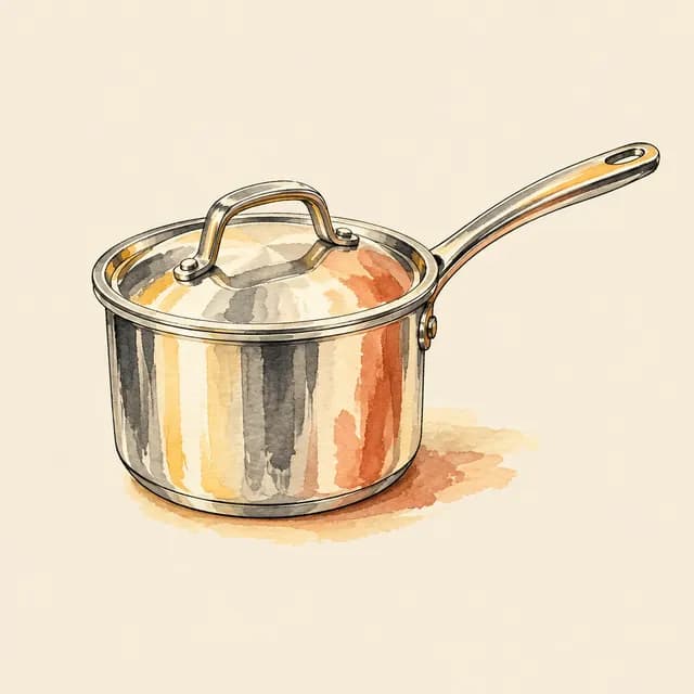 Illustration of Cuisinart Chef's Classic 3-Qt Saucepan with Lid