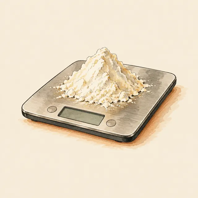Illustration of Etekcity Digital Kitchen Scale