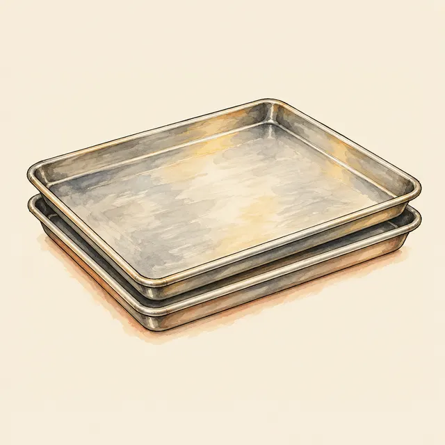 Illustration of Nordic Ware Half Sheet Pans, 2-pack